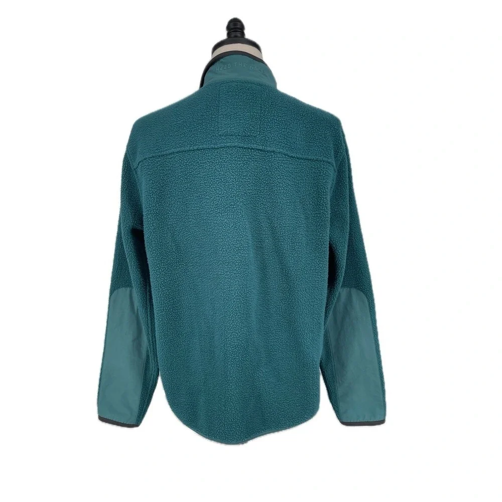 Howler Bros Men's Green Chisos‎ Fleece Jacket Large Pockets L Large